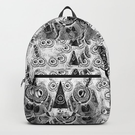 Triangulum Nigrum ad Mortem Backpack