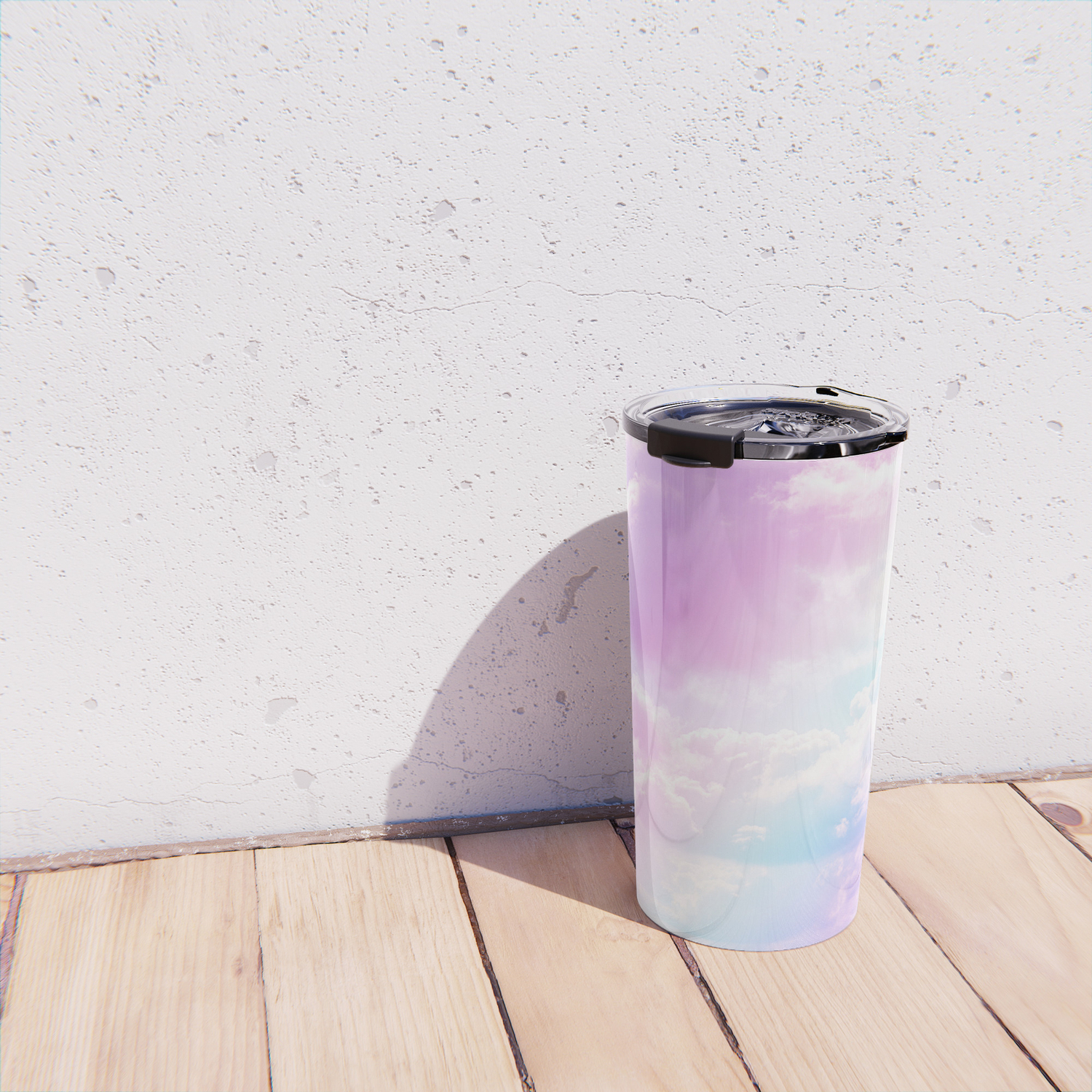 Pastel Rainbow Aesthetic Travel Mug By The Thiiird Society6