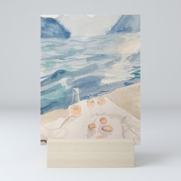 Italian picnic Mini Art Print