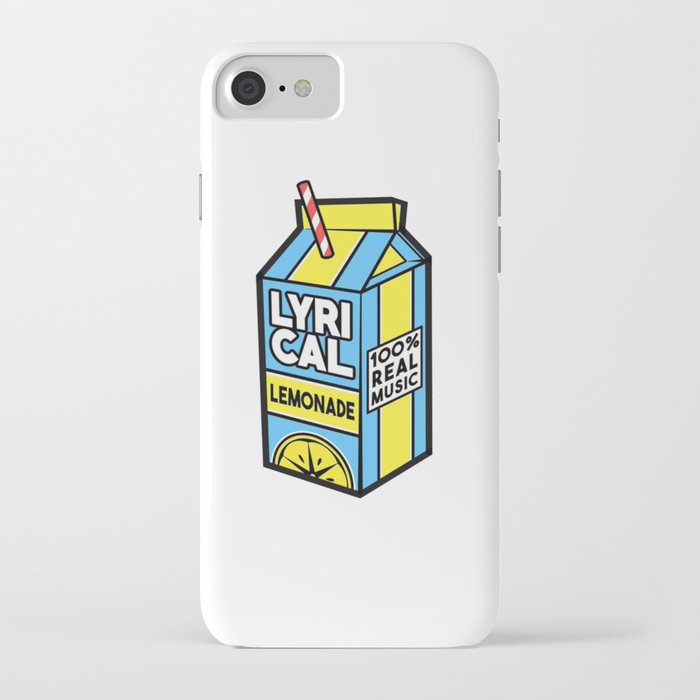 lyrical lemonade iphone case