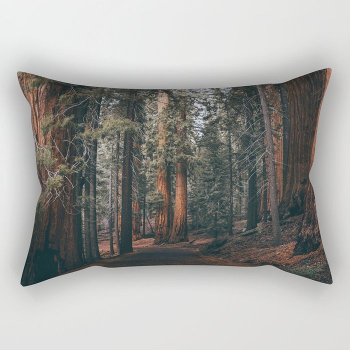 Walking Sequoia Rectangular Pillow