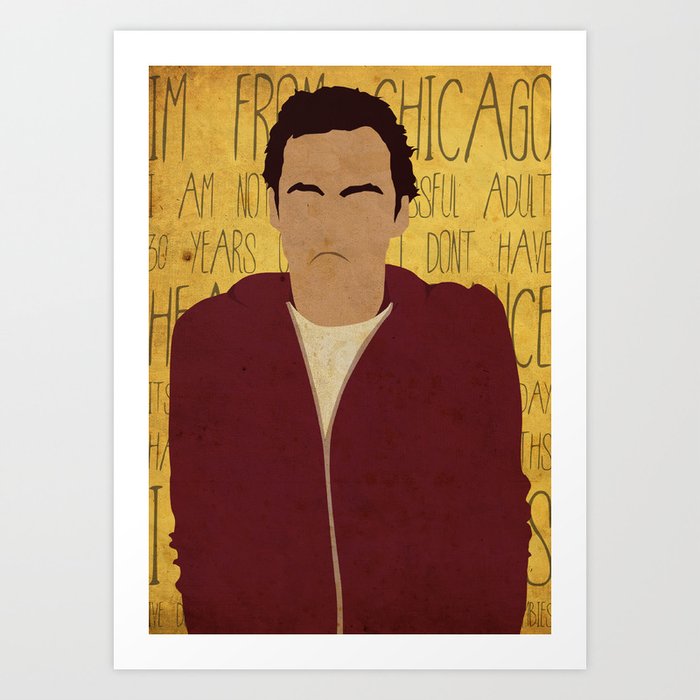 'I'm from Chicago'. Art Print
