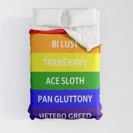 7 Deadly Queers Comforter