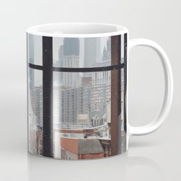 New York City Window Coffee Mug | Abstract, Window, Manhattan, Wanderlust, Brooklyn, Usa, Newyorkcity, Views, City, Collage 