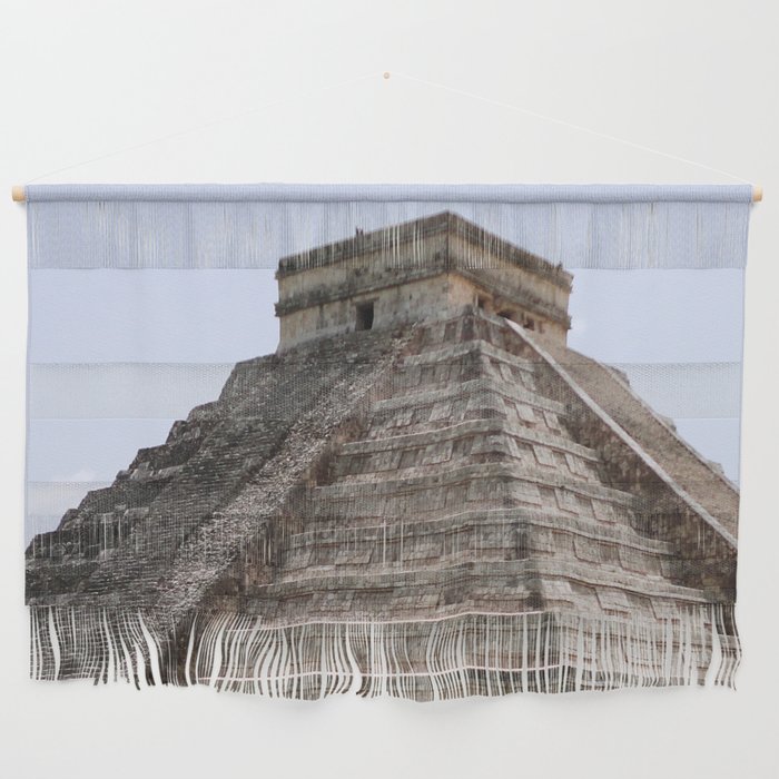 Mexico Photography - The Ancient Historical Building In Mexico Wall Hanging