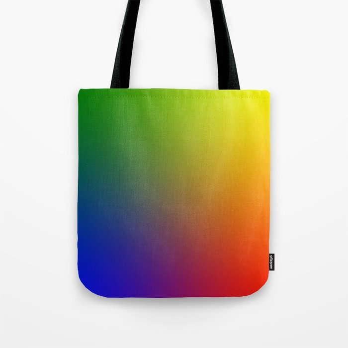 22 Rainbow Gradient Colour Palette 220506 Aura Ombre Valourine Digital Minimalist Art Tote Bag