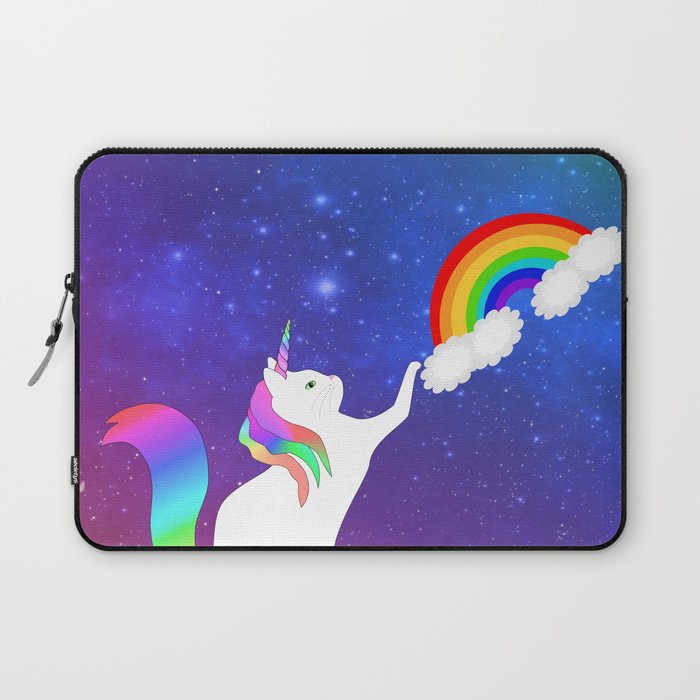 Laptop case unicorn top