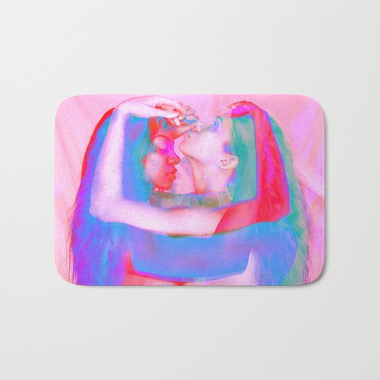Neon Females Bath Mat