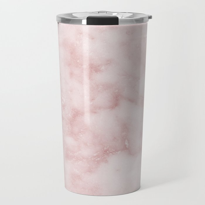 Sivec Rosa - cloudy pastel marble Travel Mug
