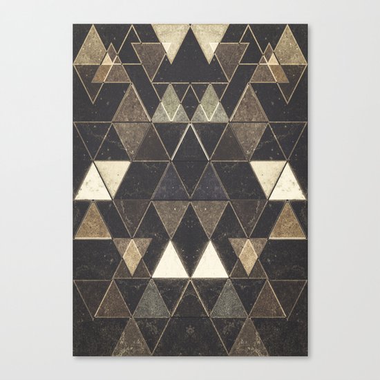 Triangles XXVII Canvas Print
