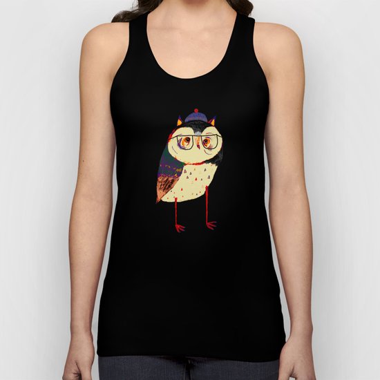 Owl Cutey. Unisex Tank Top