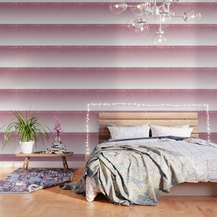 Pink Dripping Glitter Wallpaper By Milkywaykid Society6