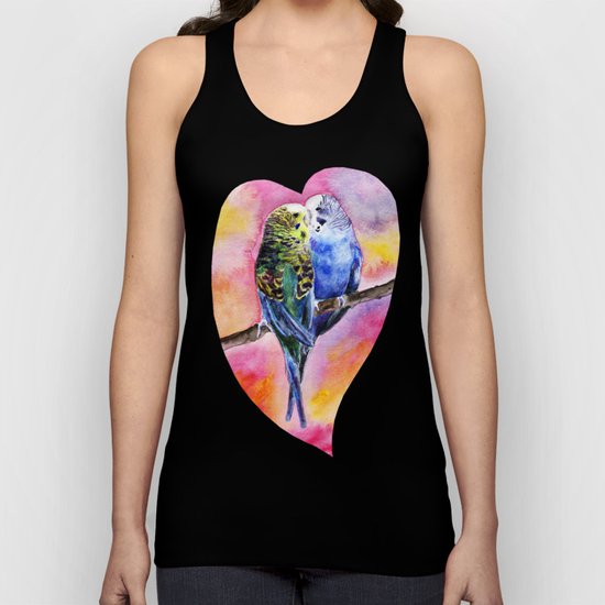 Heart Unisex Tank Top