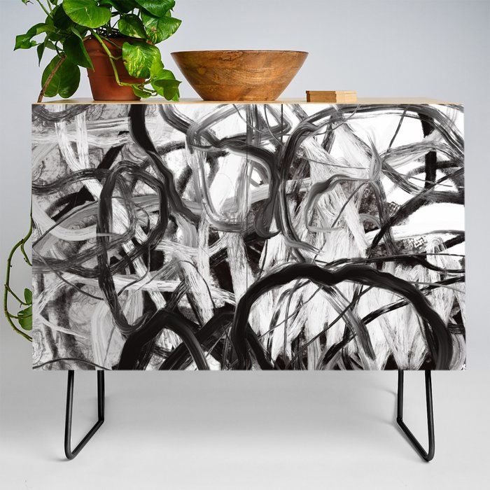 Origins 15. Abstract Drawing.  Credenza