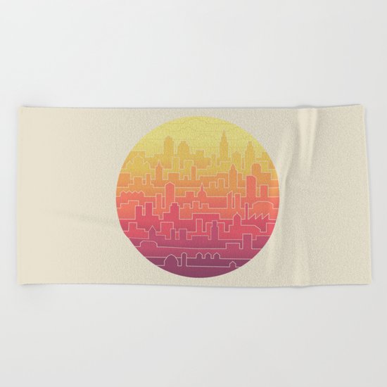 Skyline Beach Towel
