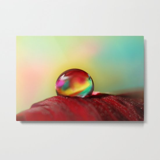 Tropical Drop Metal Print