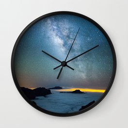 La Palma Milky Way Wall Clock