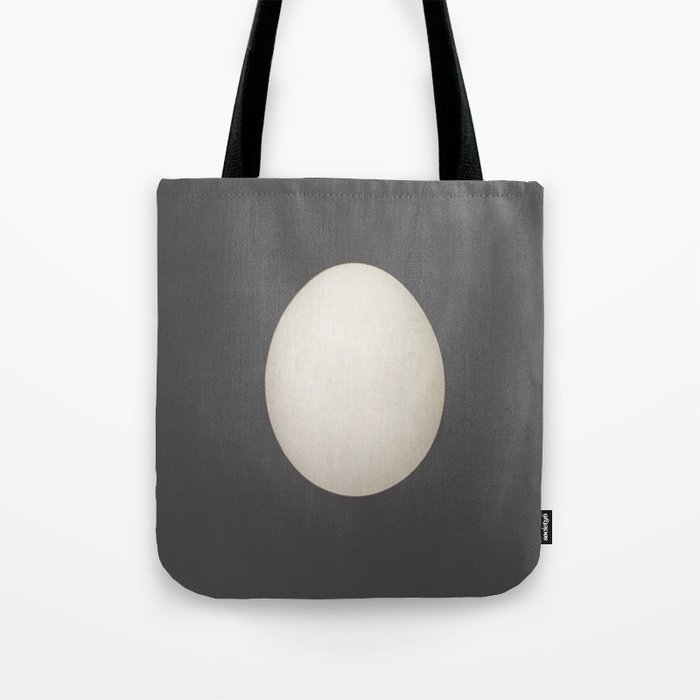 white egg Tote Bag