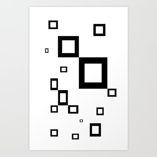Black Art Print