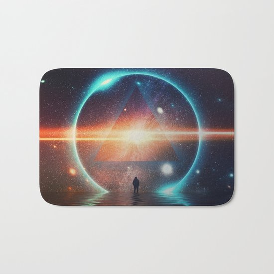 seeing the lights Bath Mat
