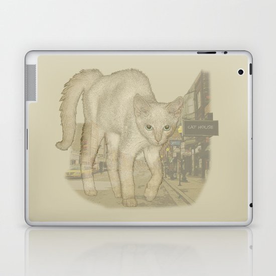 Ghost Kitty Laptop & iPad Skin