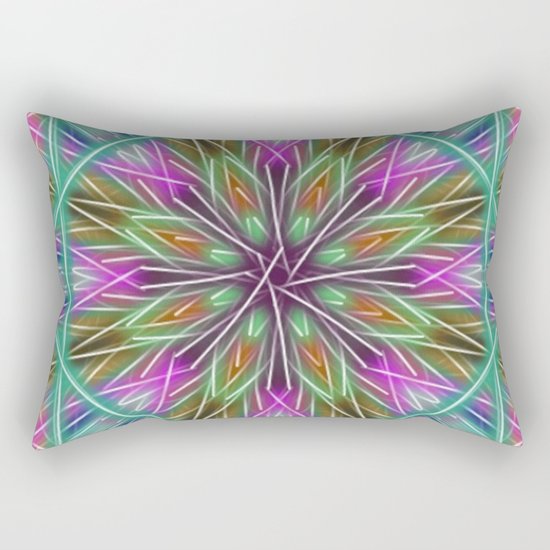 Holiday Window Rectangular Pillow