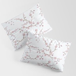 SAKURA LOVE - GRUNGE WHITE Pillow Sham
