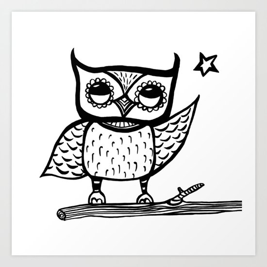 Bright Spark Art Print