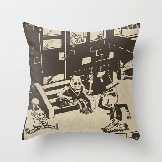 Shed Some Skin Throw Pillow