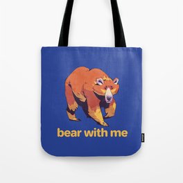 Bear - Bear With Me Tote Bag