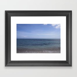Salt Ocean Framed Art Print