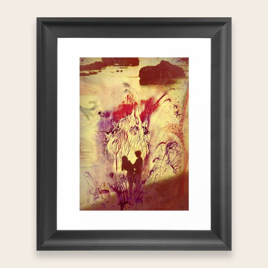 love Framed Art Print