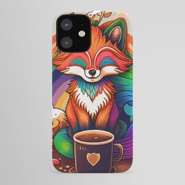 good morning fox iPhone Case