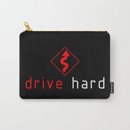 Drive Hard v1 HQvector Carry-All Pouch | Graphic Design, Vector, Illustration, Digital 