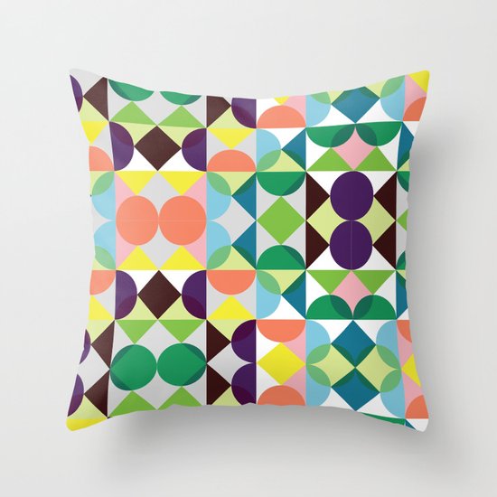 Retro Throw Pillow