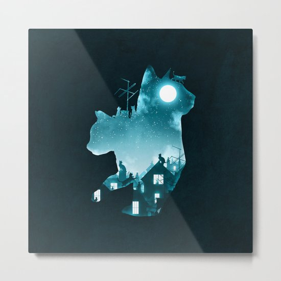 Under the Moon Metal Print