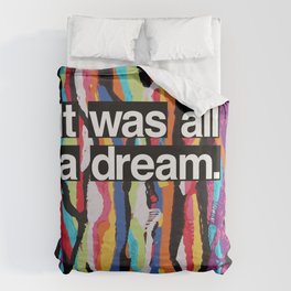 "It Was All A Dream" Biggie Small Inspired Hip Hop Design Bettbezug