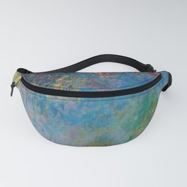 Wisteria by Claude Monet Fanny Pack