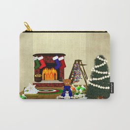 Oliver Decorates for Christmas Carry-All Pouch