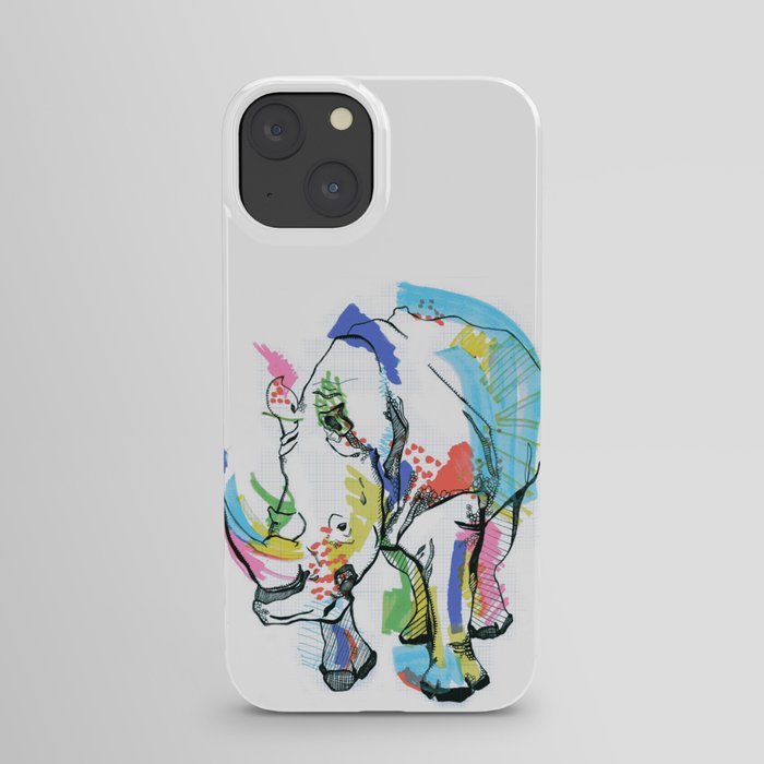 Rhino colour iPhone Case