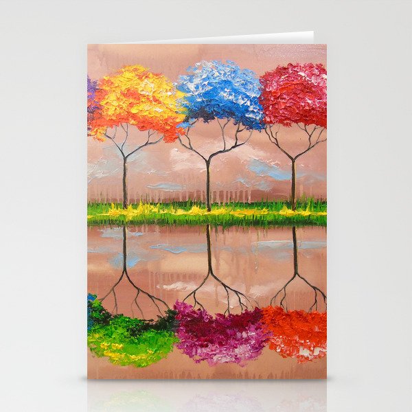 Every tree by its smell Stationery Cards