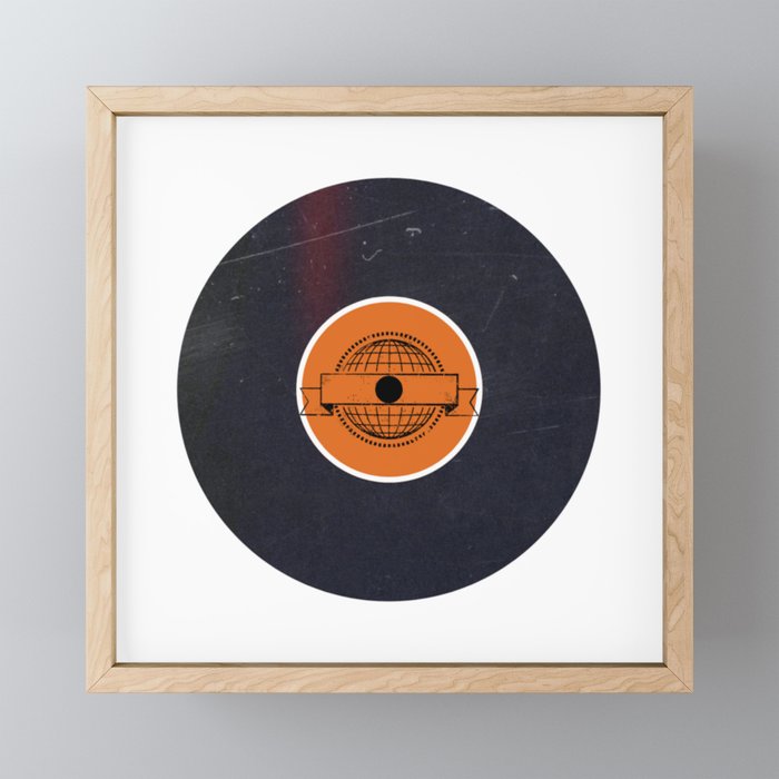 Custom vinyl record art