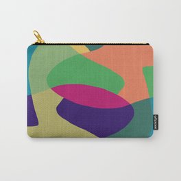 Color Field BA Abstract 17 Carry-All Pouch | Colorful, Illustration, Abstractart, Modern, Shapeart, Midart, Trend, Centuryart, Midcentury, Interiors 