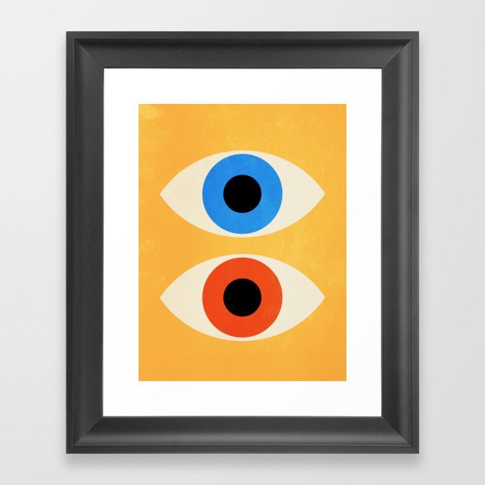 Eyes | Bauhaus III Framed Art Print