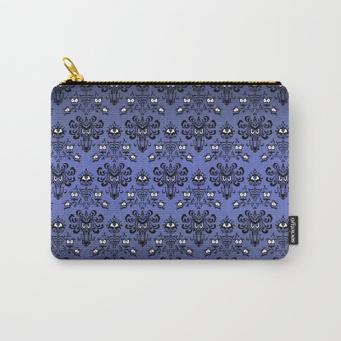 Owl Ghost and Cyclops Monster Pattern Art Carry-All Pouch