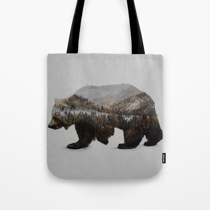The Kodiak Brown Bear Tote Bag