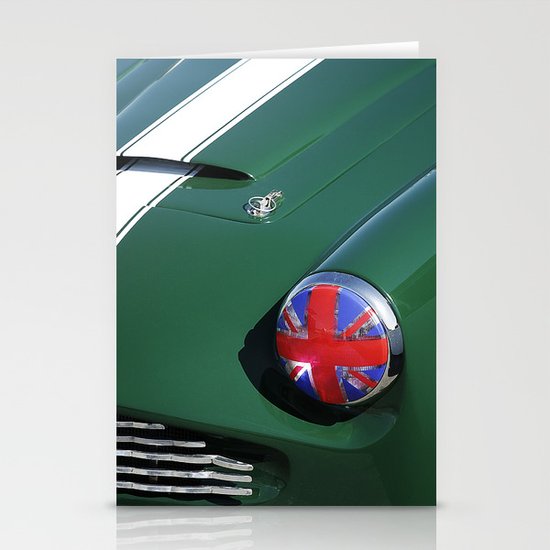 Union Jack Headlight Stationery Cards