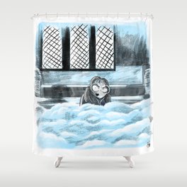 Moaning Myrtle Shower Curtain