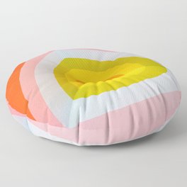 multicolor hole Floor Pillow