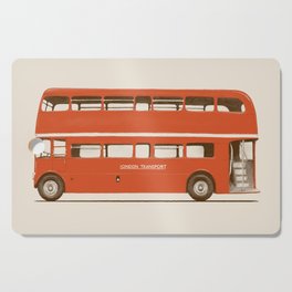 Double-Decker London Bus Cutting Board